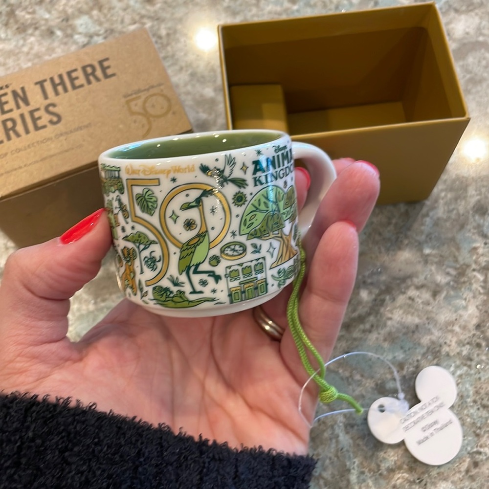 Animal Kingdom 50th ornament espresso mug